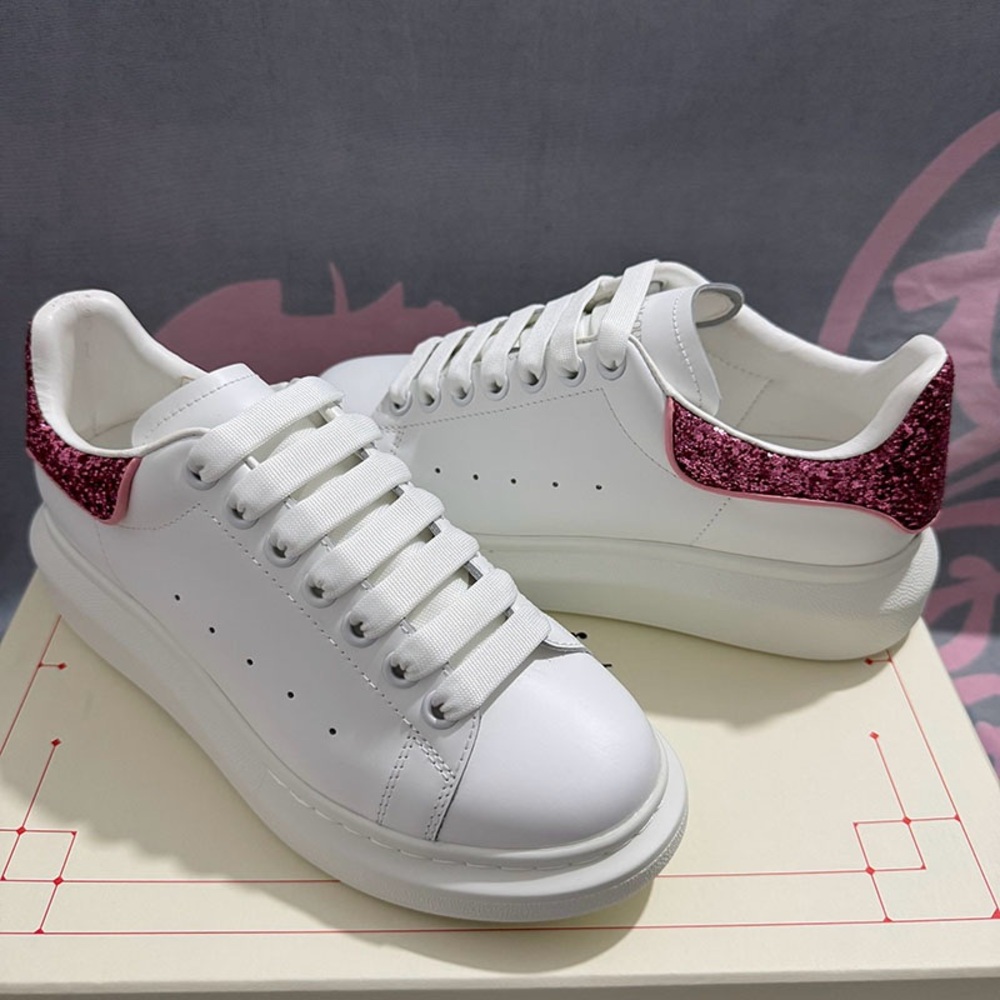 Alexander Mcqueen White Platform Sneakers